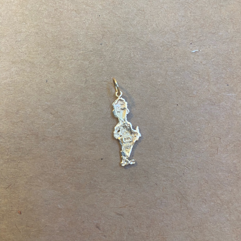Quirky 14k Clown Charm. Vintage 80’s.